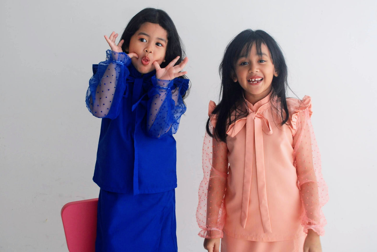 (PRE-ORDER) Joy Blue Kurung Modern