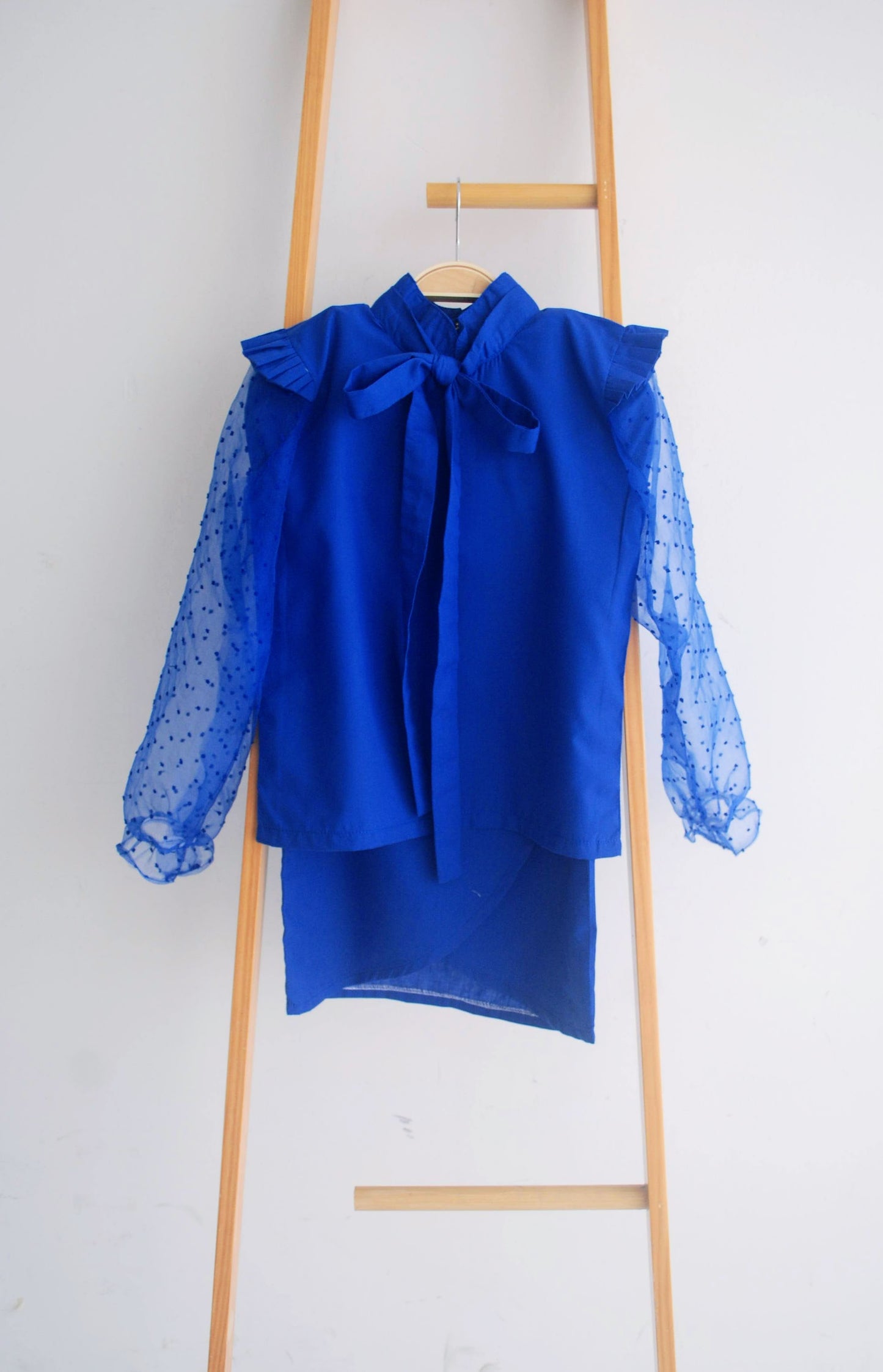 (PRE-ORDER) Joy Blue Kurung Modern