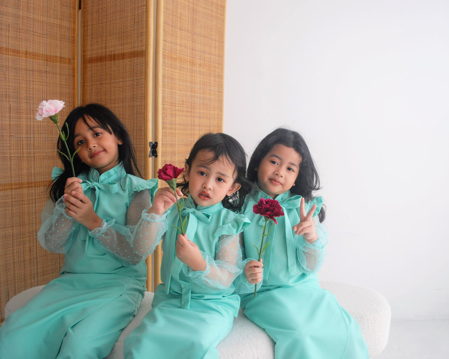 (PRE-ORDER) Minty Fresh Kurung Modern