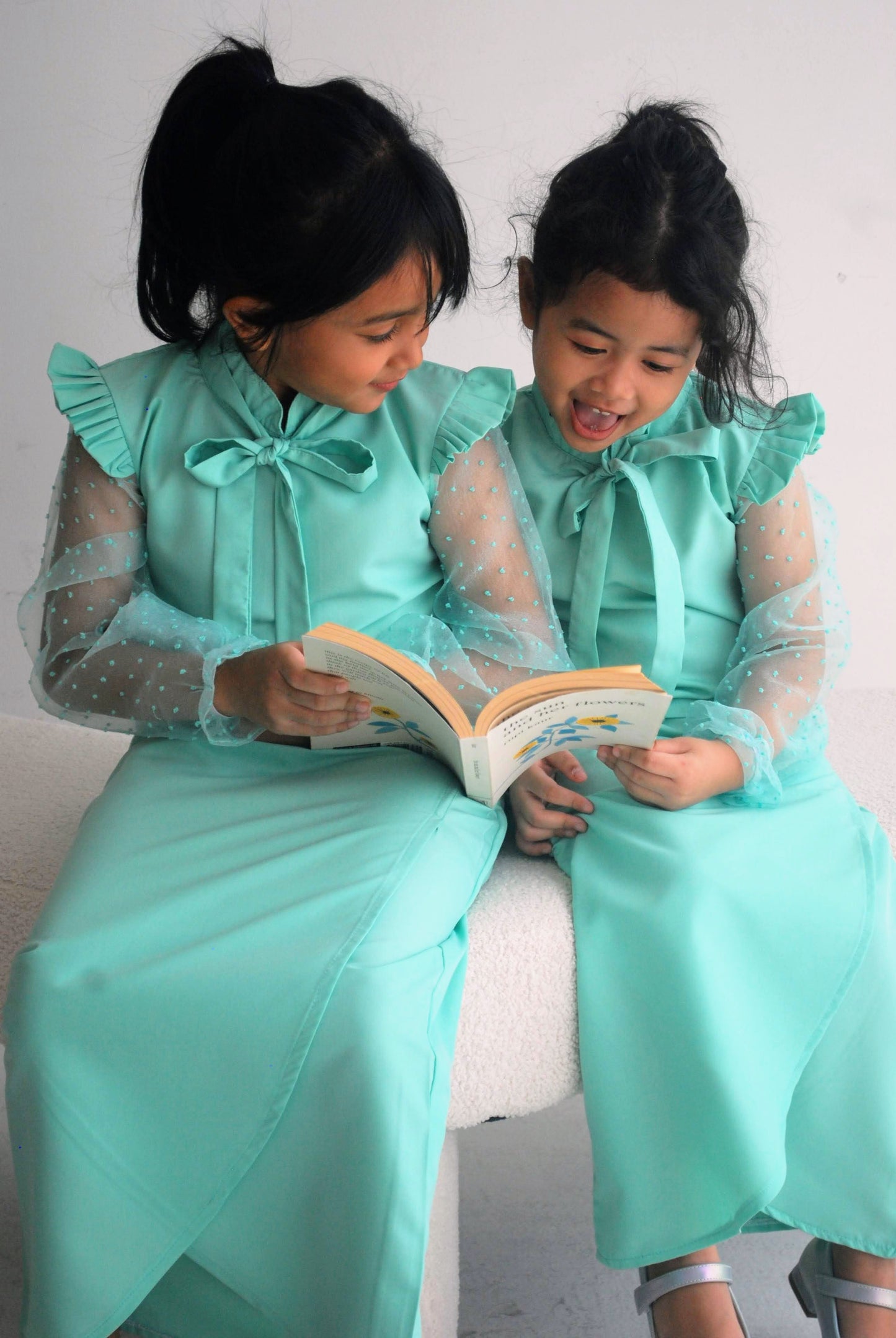 (PRE-ORDER) Minty Fresh Kurung Modern