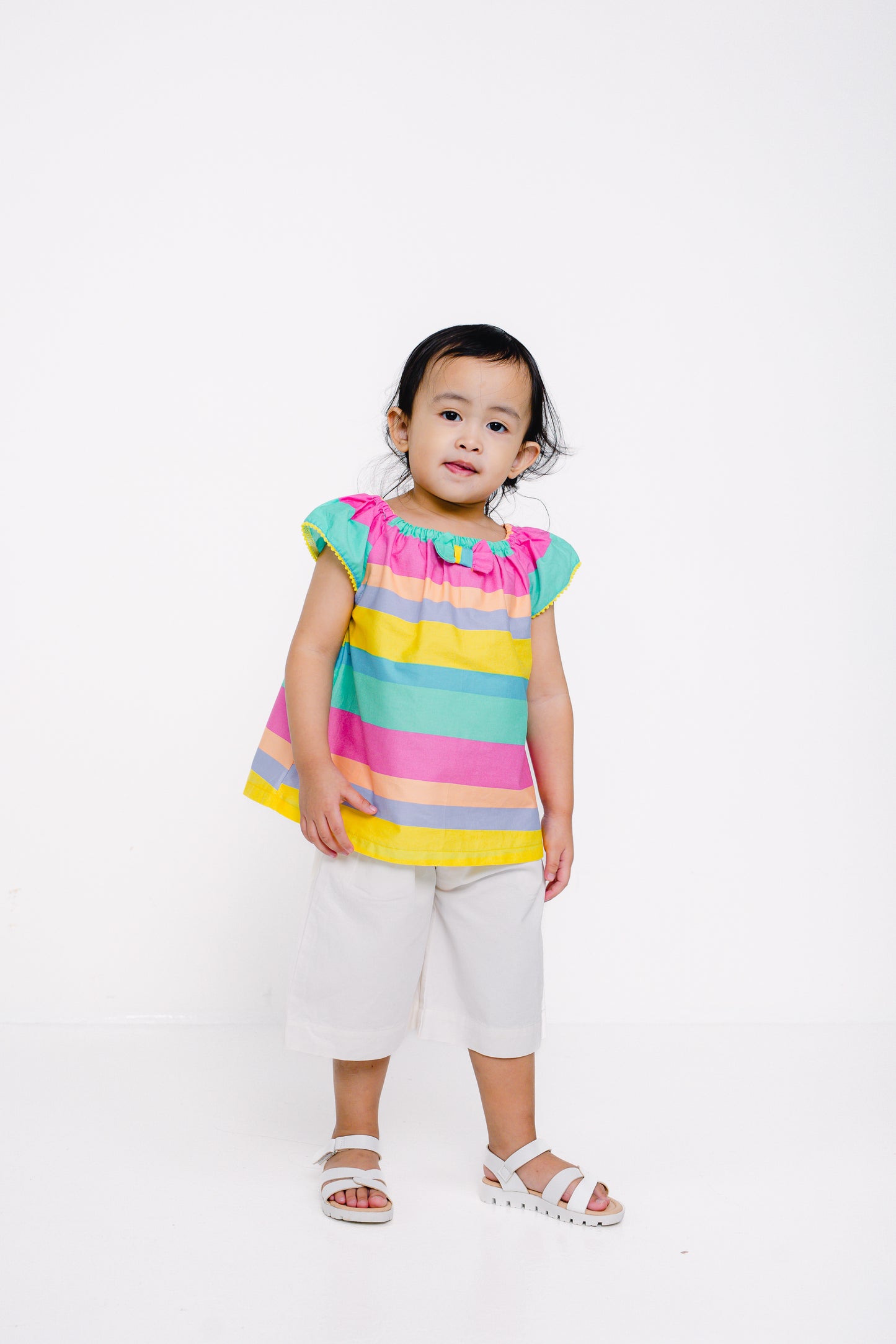 Ameena Candy Striped Top