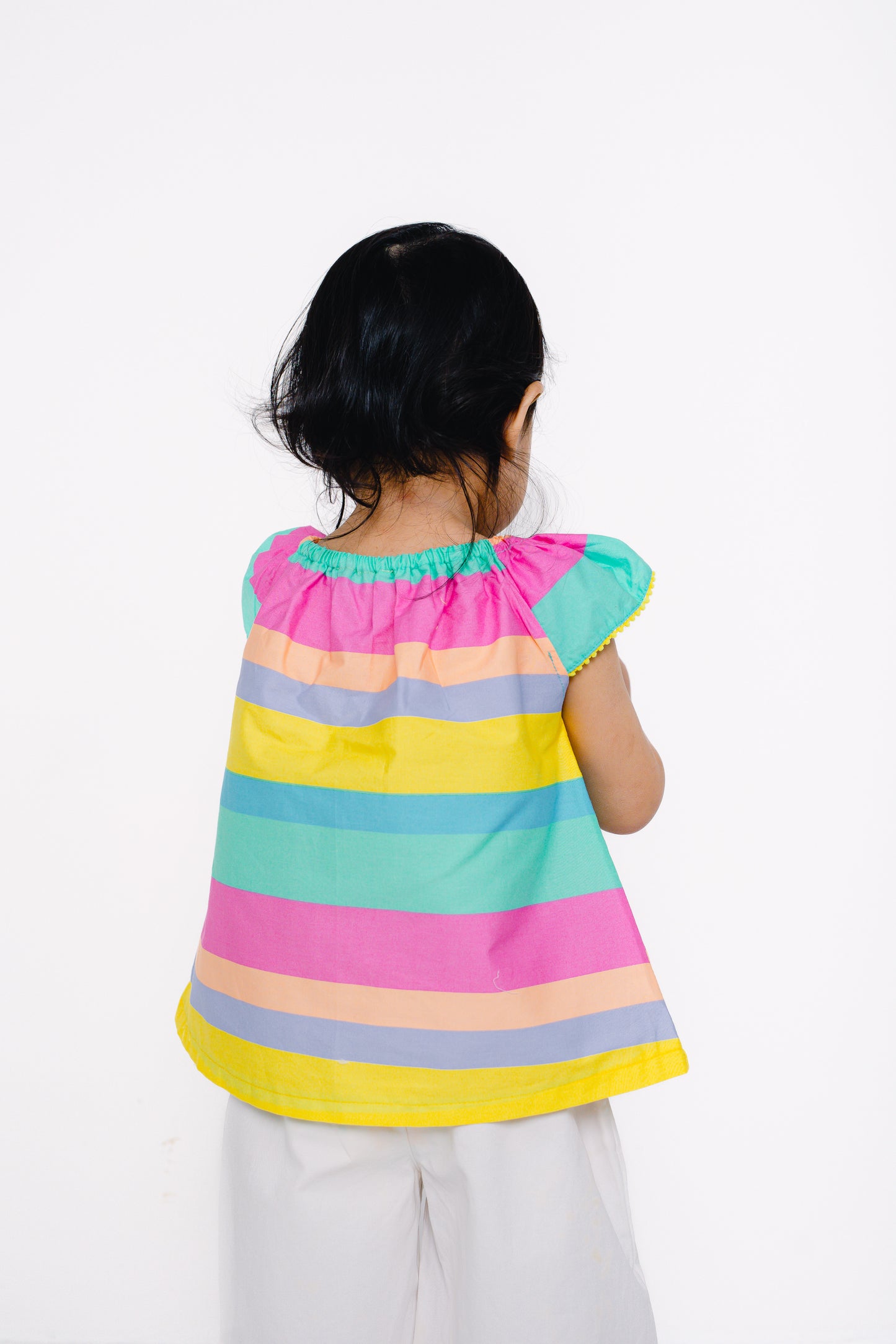 Ameena Candy Striped Top